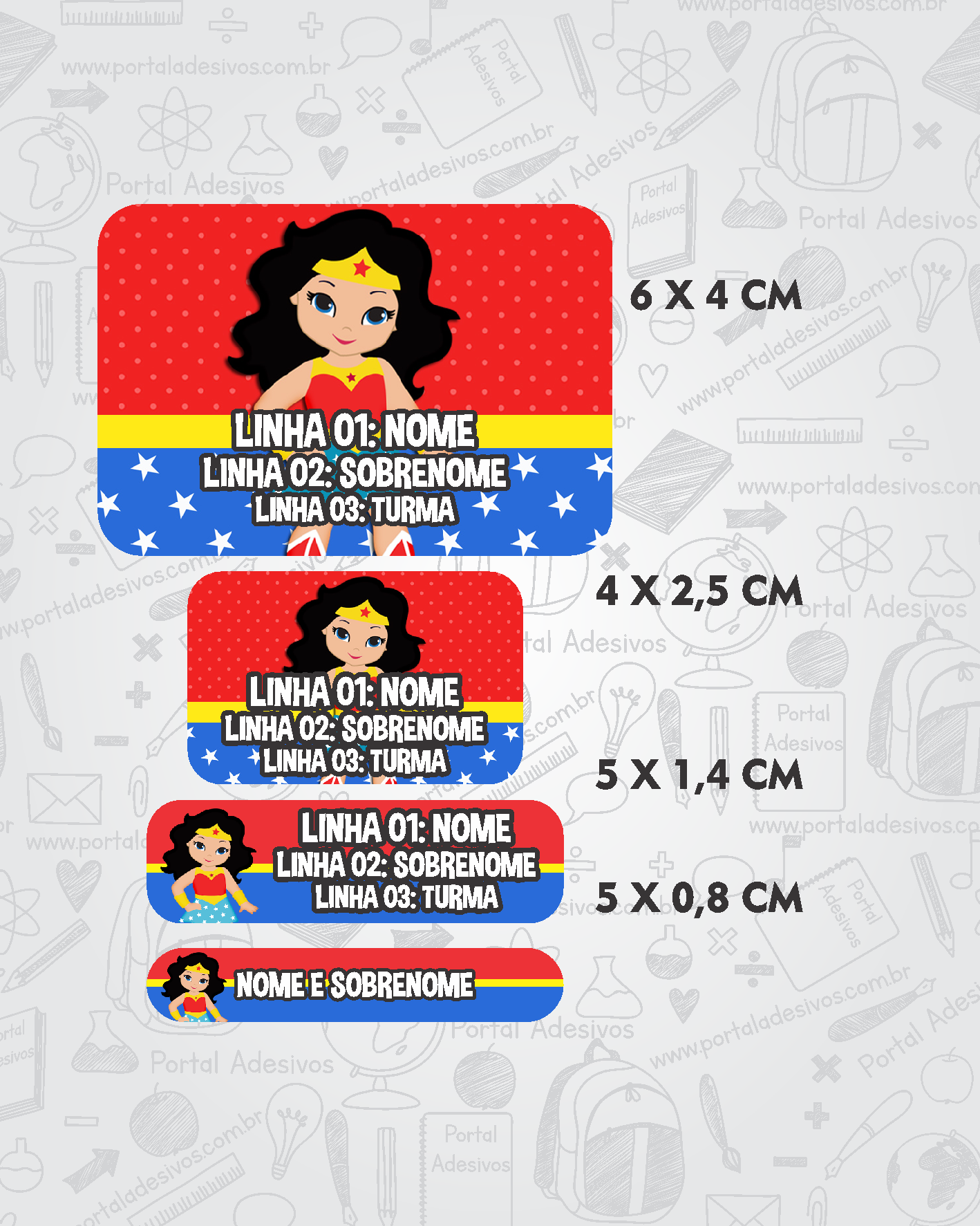 Mulher Maravilha Cute