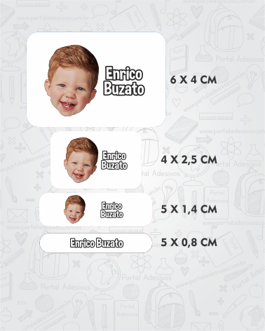 Etiqueta Personalizada com Foto