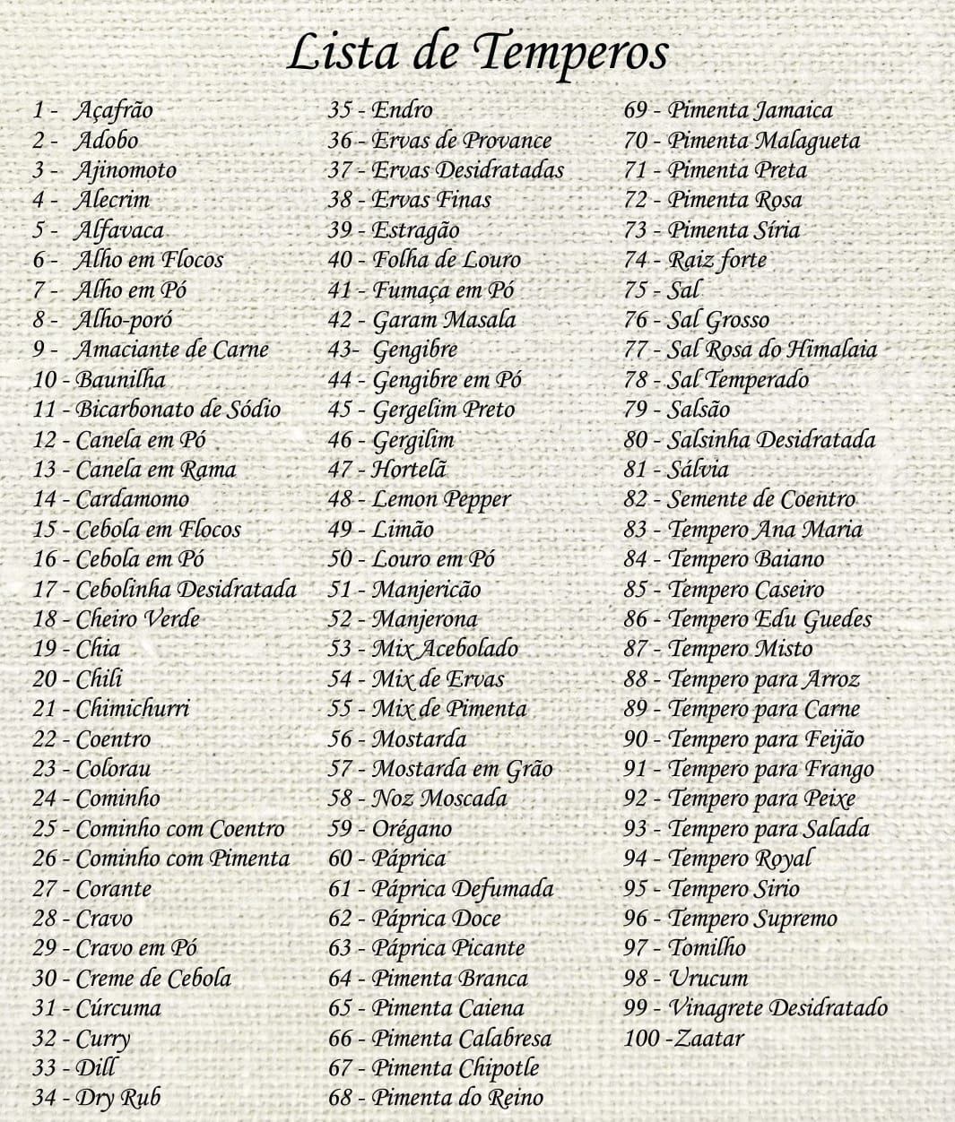 Kit Completo de Adesivos para Temperos - Imagem 4